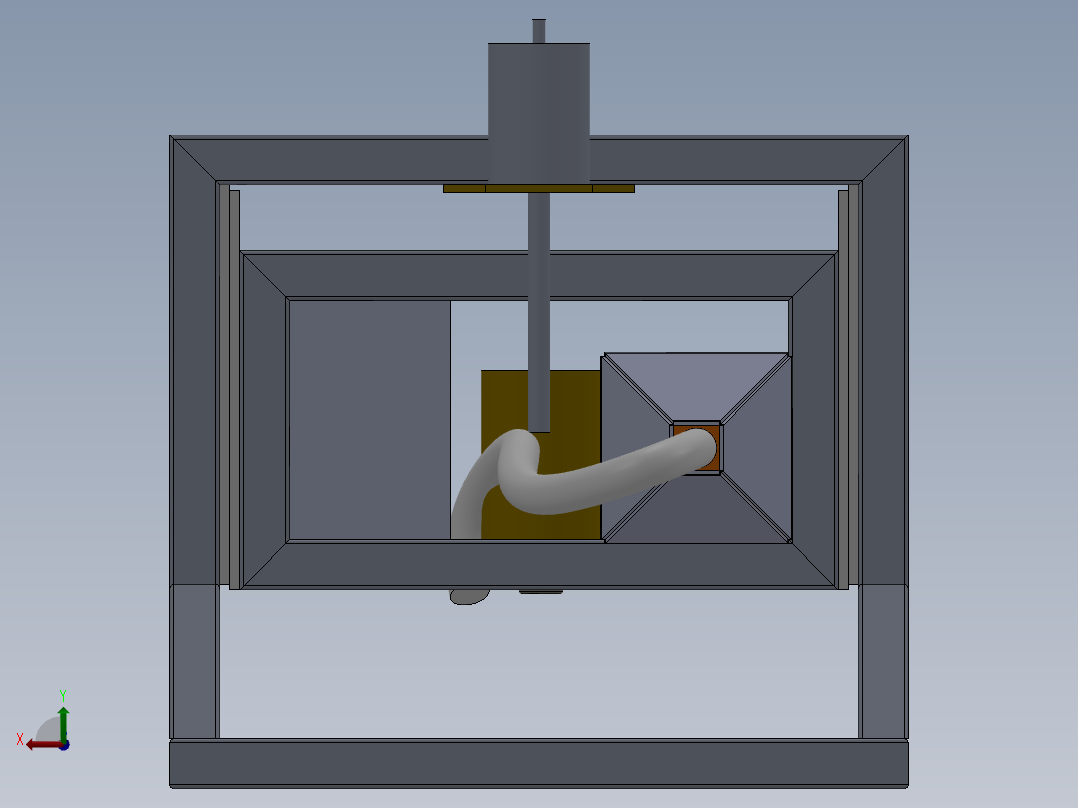 PCB印刷电路板精密钻孔机后视图