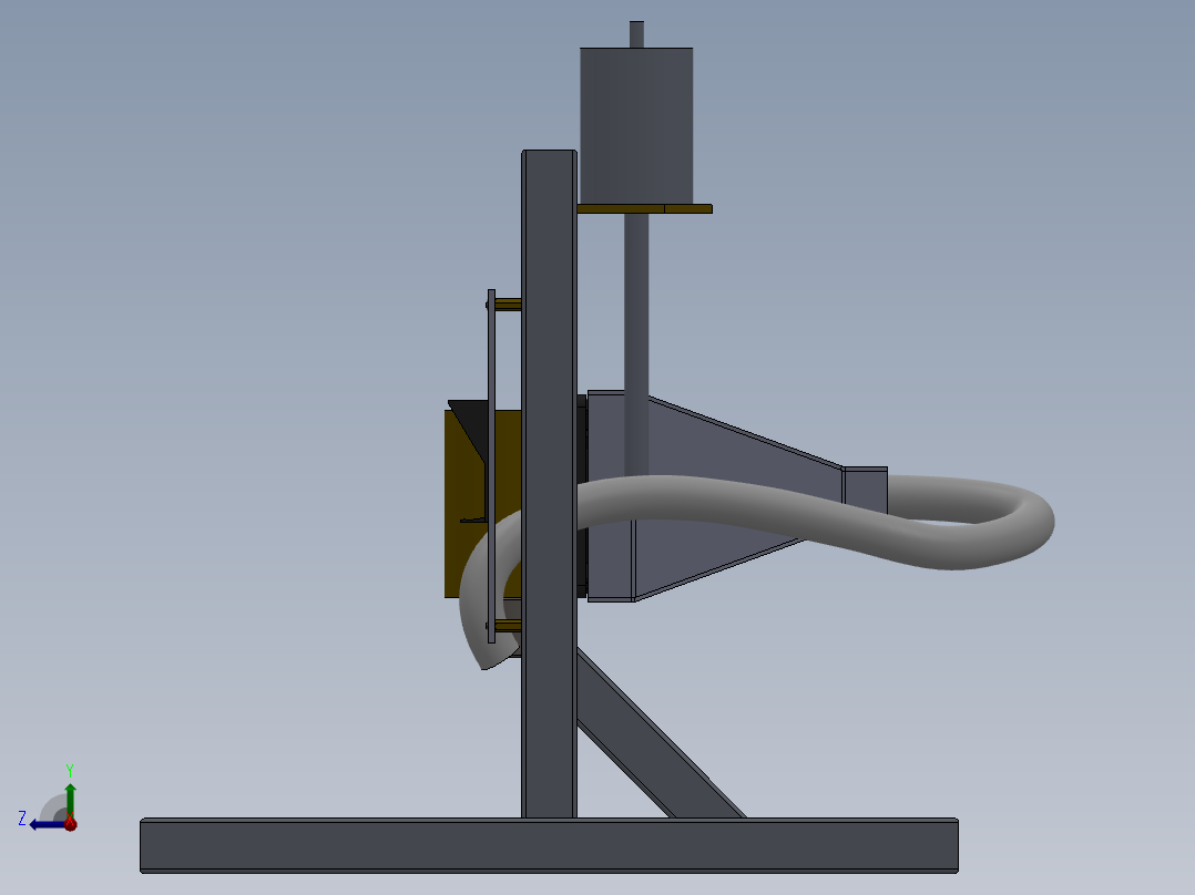 PCB印刷电路板精密钻孔机右视图