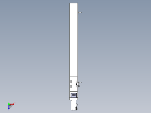Toyo东佑达直线模组-ETH6M-BC-550-M10俯视缩略图