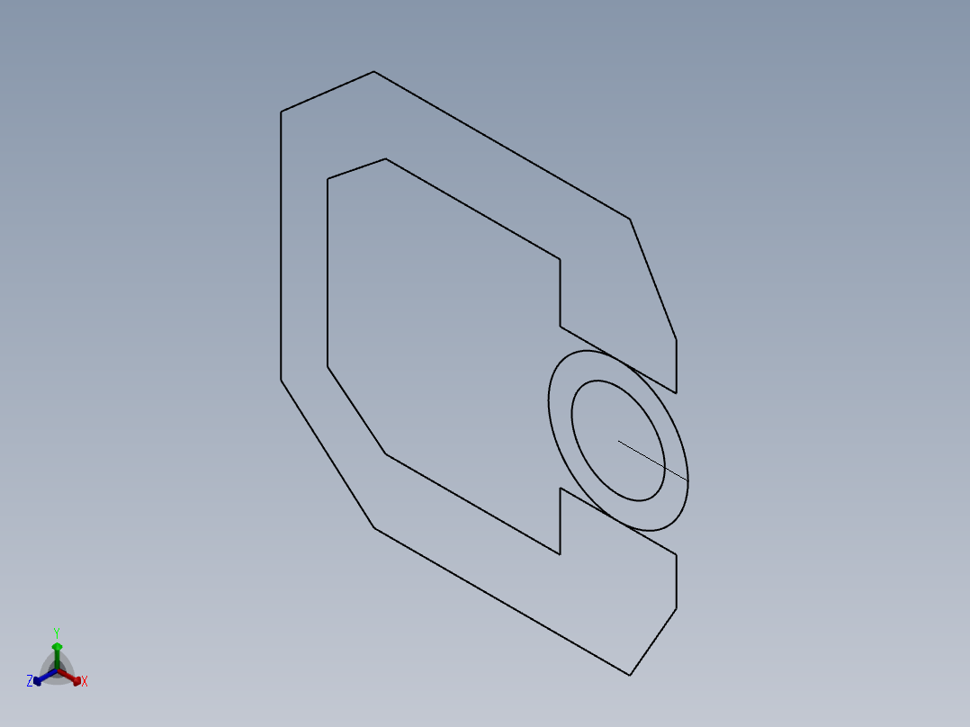 SW建模练习题-exercise 30正等轴测图