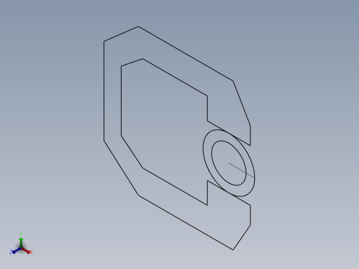 SW建模练习题-exercise 30正等轴测缩略图