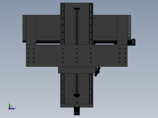 154数控机床左视缩略图