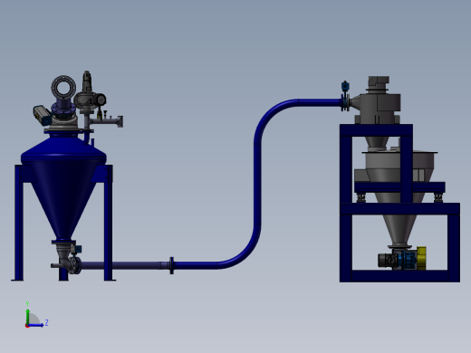 气动转换管左视缩略图