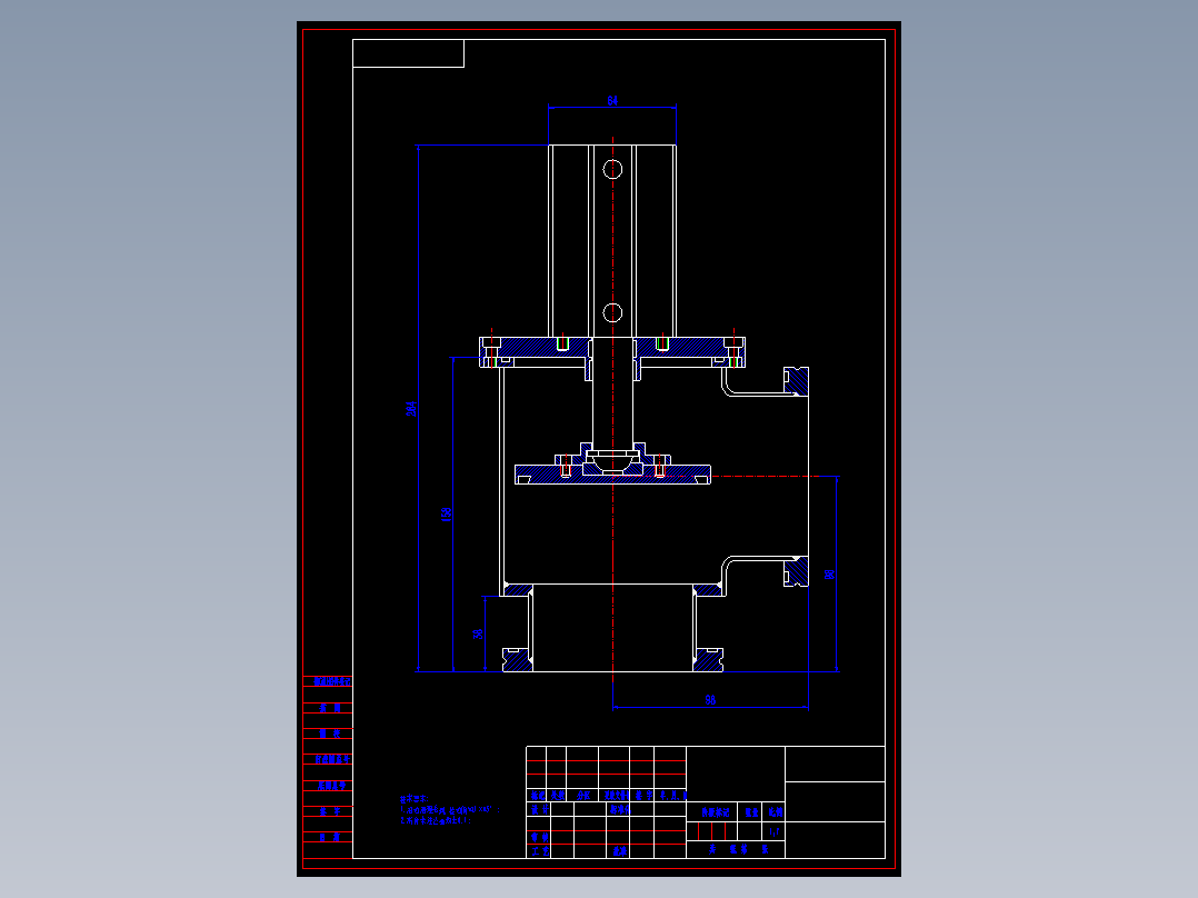 80高真空挡板阀
