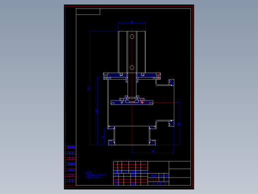 80高真空挡板阀