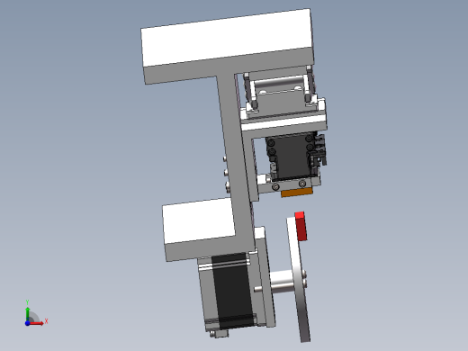 滚滑摩擦磨损试验机SW三维图==946372=160前视缩略图