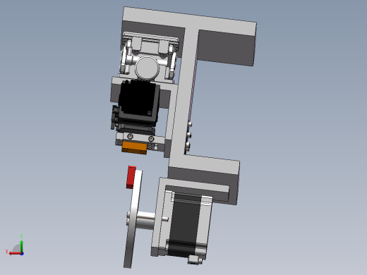 滚滑摩擦磨损试验机SW三维图==946372=160后视缩略图