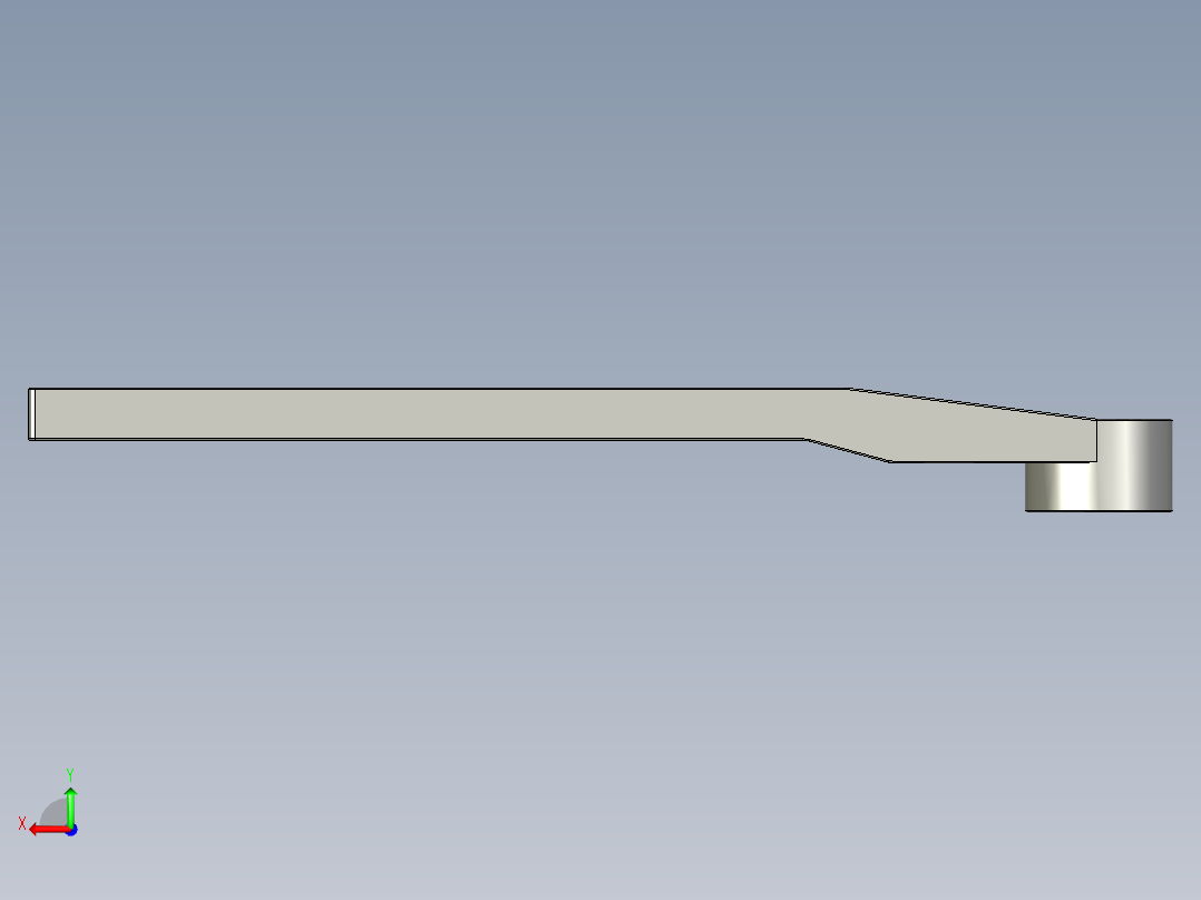 管道手动球阀-水管开关阀-手动阀门User Library-md52c150dn80-1_DN80~100Handle后视图