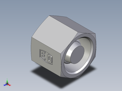 卡套式工业通用硬管接头EO_Blanking_plug_with_nut_for_cones_VKAM08SCF