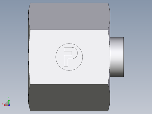 卡套式工业通用硬管接头EO_Blanking_plug_with_nut_for_cones_VKAM08SCF后视缩略图