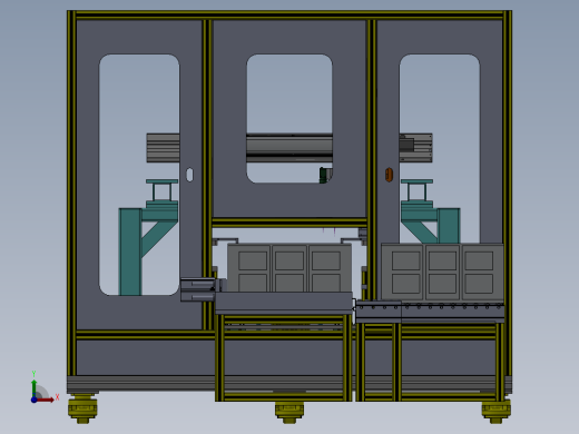 锂电池注液孔激光自动封孔机前视缩略图