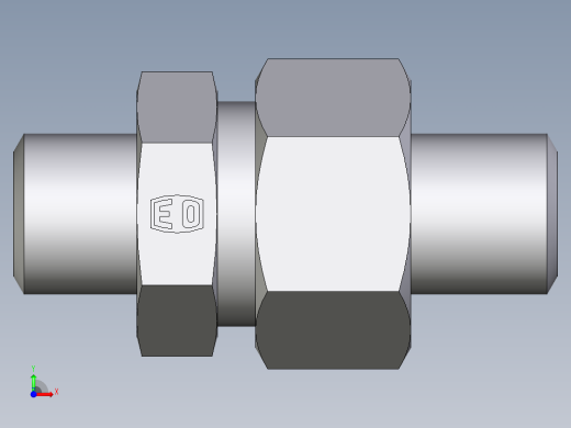 卡套式工业通用硬管接头EO_Weld_fitting_for_tubes_ASK630X5S前视缩略图