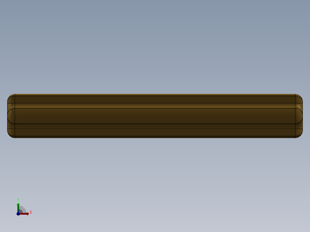 乐高机械组车桥-3705 PearlLtGold Technic Axle 4前视图