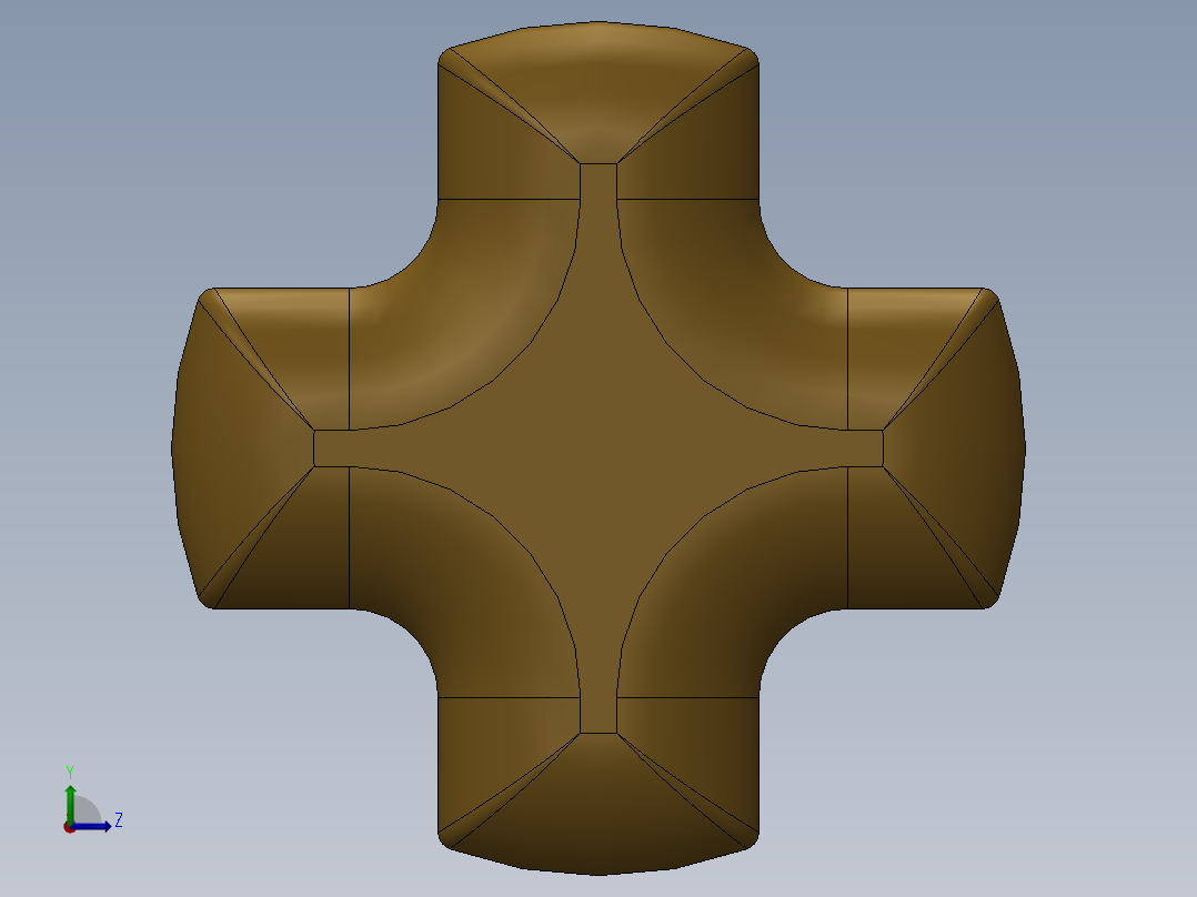乐高机械组车桥-3705 PearlLtGold Technic Axle 4左视图