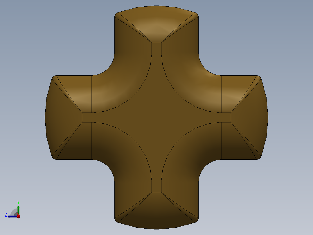 乐高机械组车桥-3705 PearlLtGold Technic Axle 4右视图