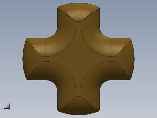 乐高机械组车桥-3705 PearlLtGold Technic Axle 4右视缩略图