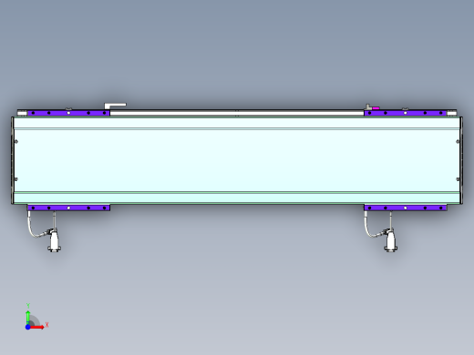 威洛博VL系列直线电机模组-2VL22H3-S600前视缩略图