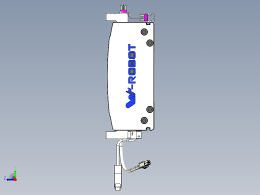 威洛博VL系列直线电机模组-2VL22H3-S600右视缩略图