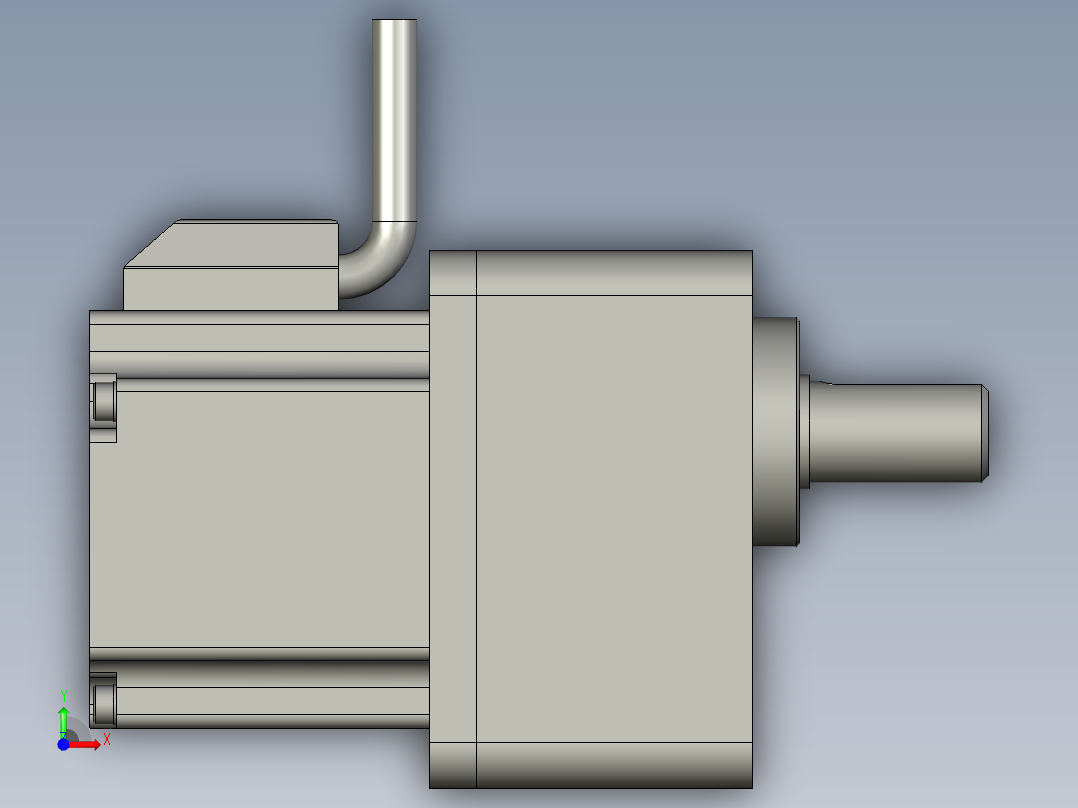 MB8G5BV_MBMU5AZAB_(100V)电机前视图