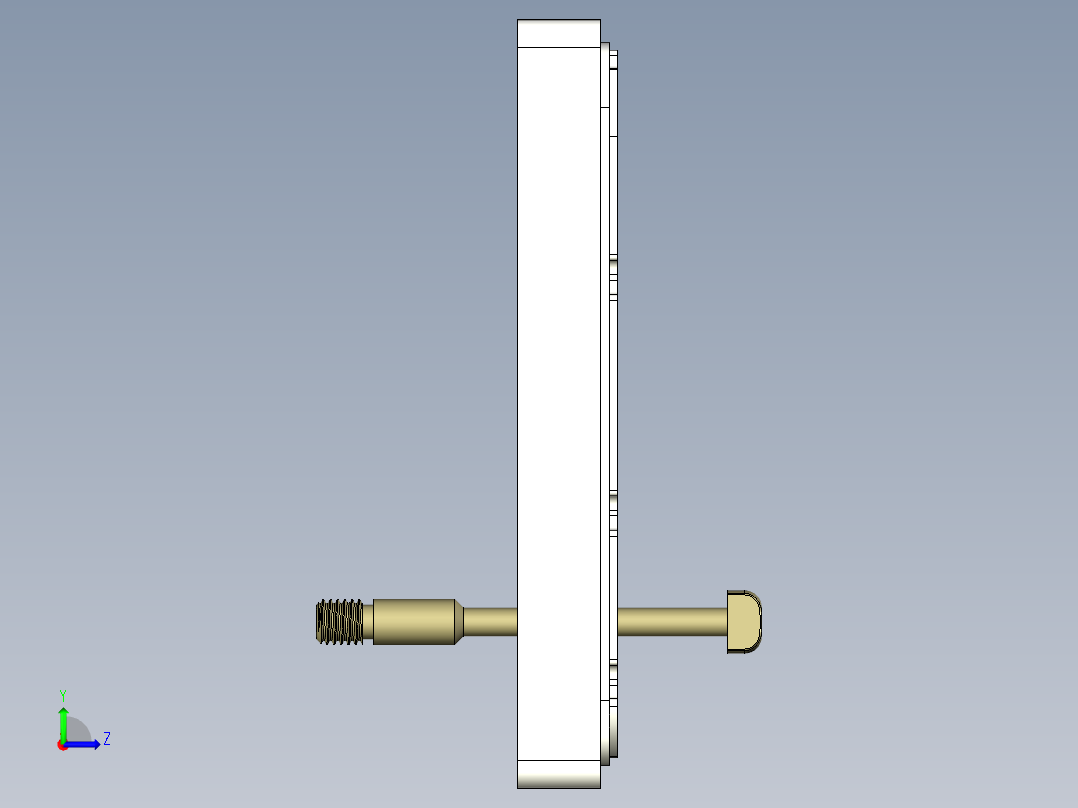 Z581C-笔记本CNC工装夹具三维模型CNC4xinzhi-1130左视图
