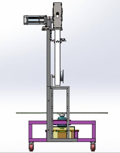 自动进料架（sw18可编辑+CAD+BOM）缩略图