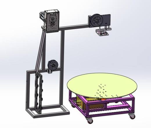 自动进料架（sw18可编辑+CAD+BOM）缩略图