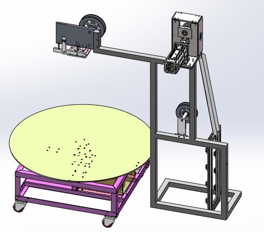 自动进料架（sw18可编辑+CAD+BOM）
