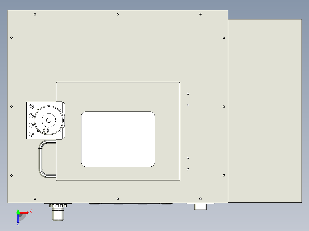 硅晶体材料厚度研磨step俯视图