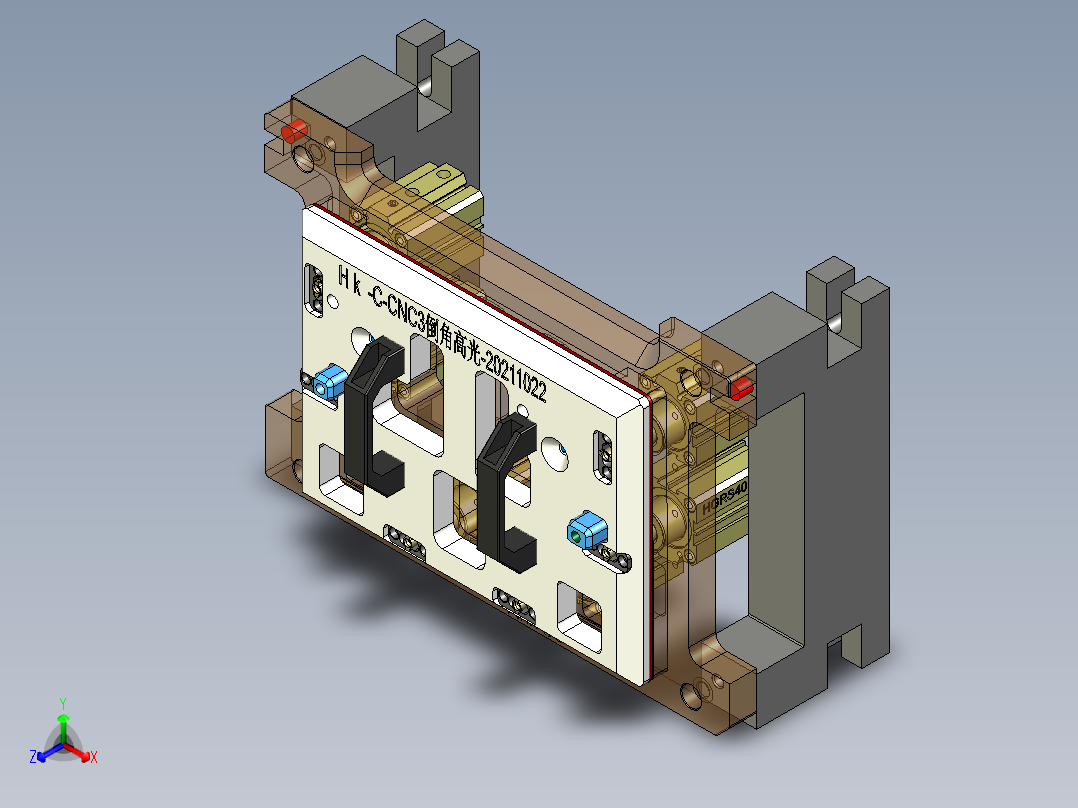 HK-C-CNC3笔记本CNC工装夹具三维模型倒角高光-20211022正等轴测图