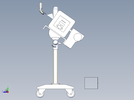 B2004001-制药金属探测器，胶囊金属探测器，片剂金属探测器右视缩略图