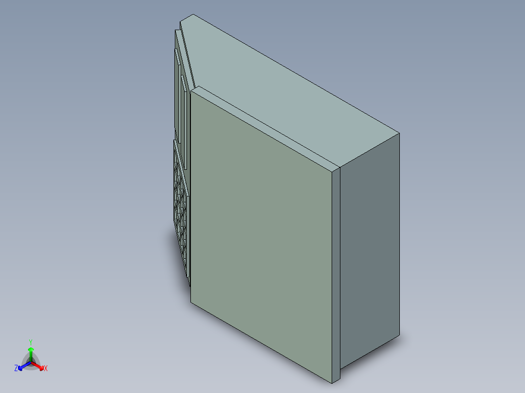 精益管 (24)正等轴测图