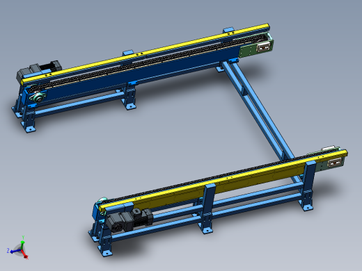 2.7米1.19米链条输送机构