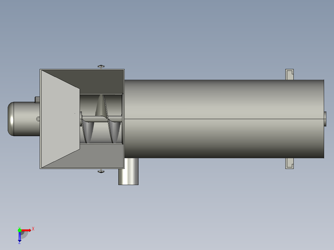小型葡萄除梗破碎机的设计-247087-1000俯视图