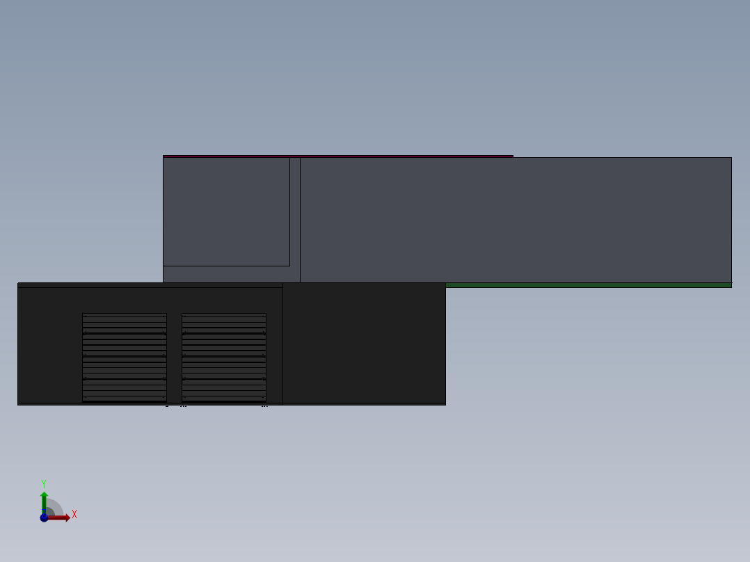 房子、建筑(135)前视图