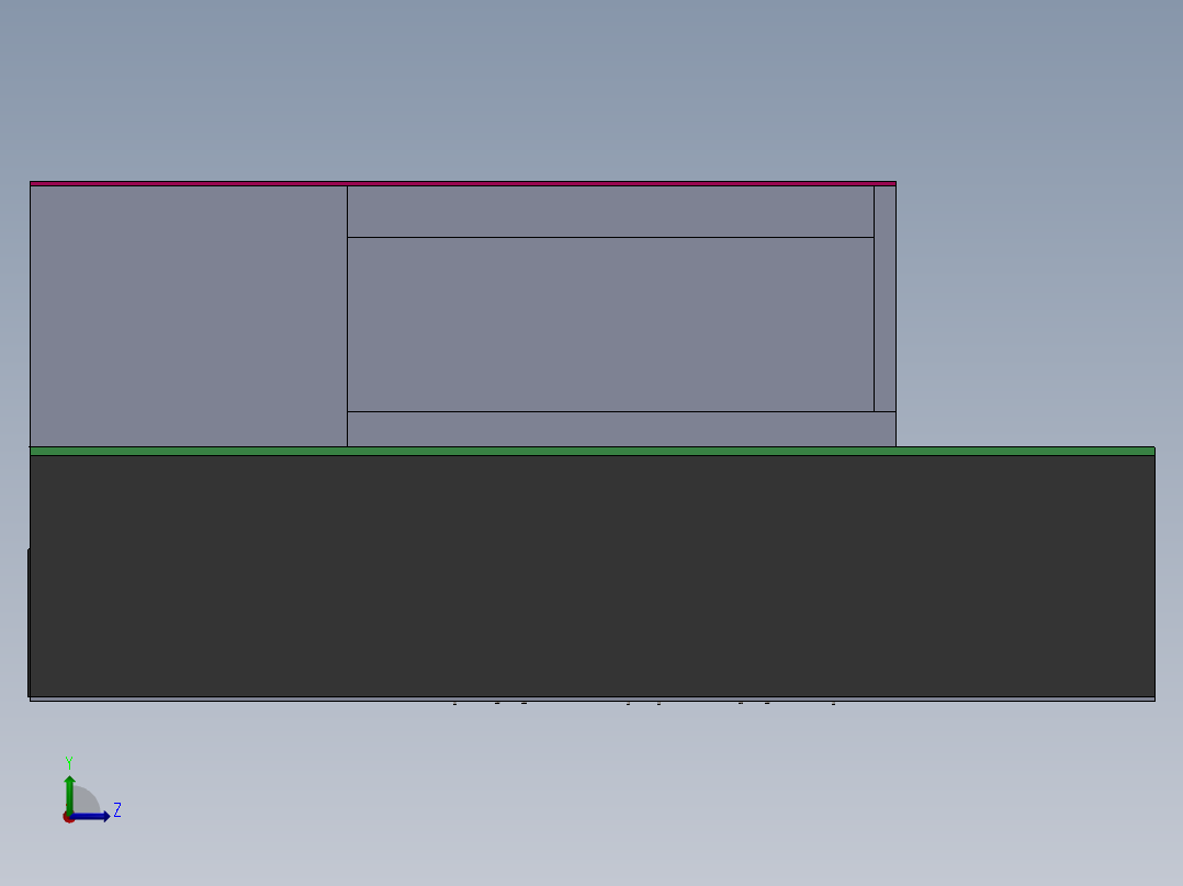 房子、建筑(135)左视图