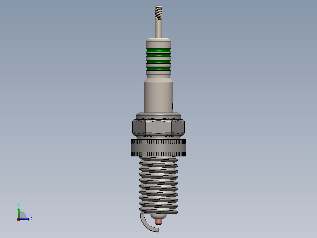 火花塞(10)左视图
