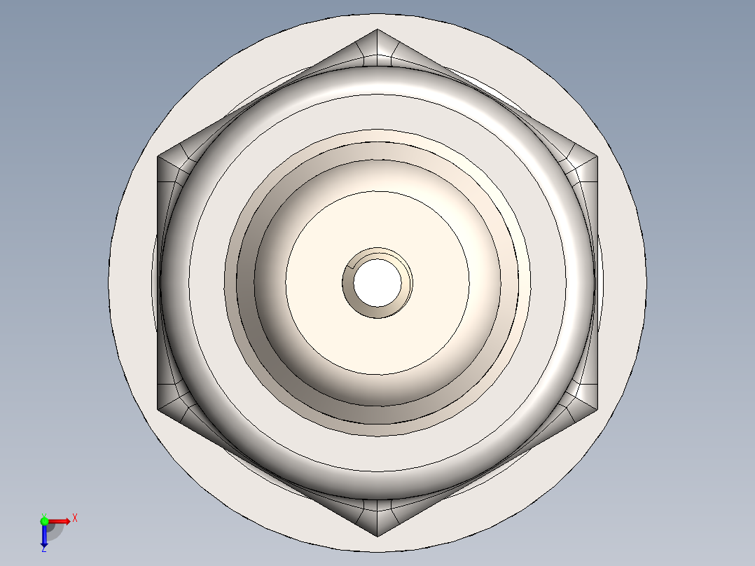 火花塞(10)俯视图