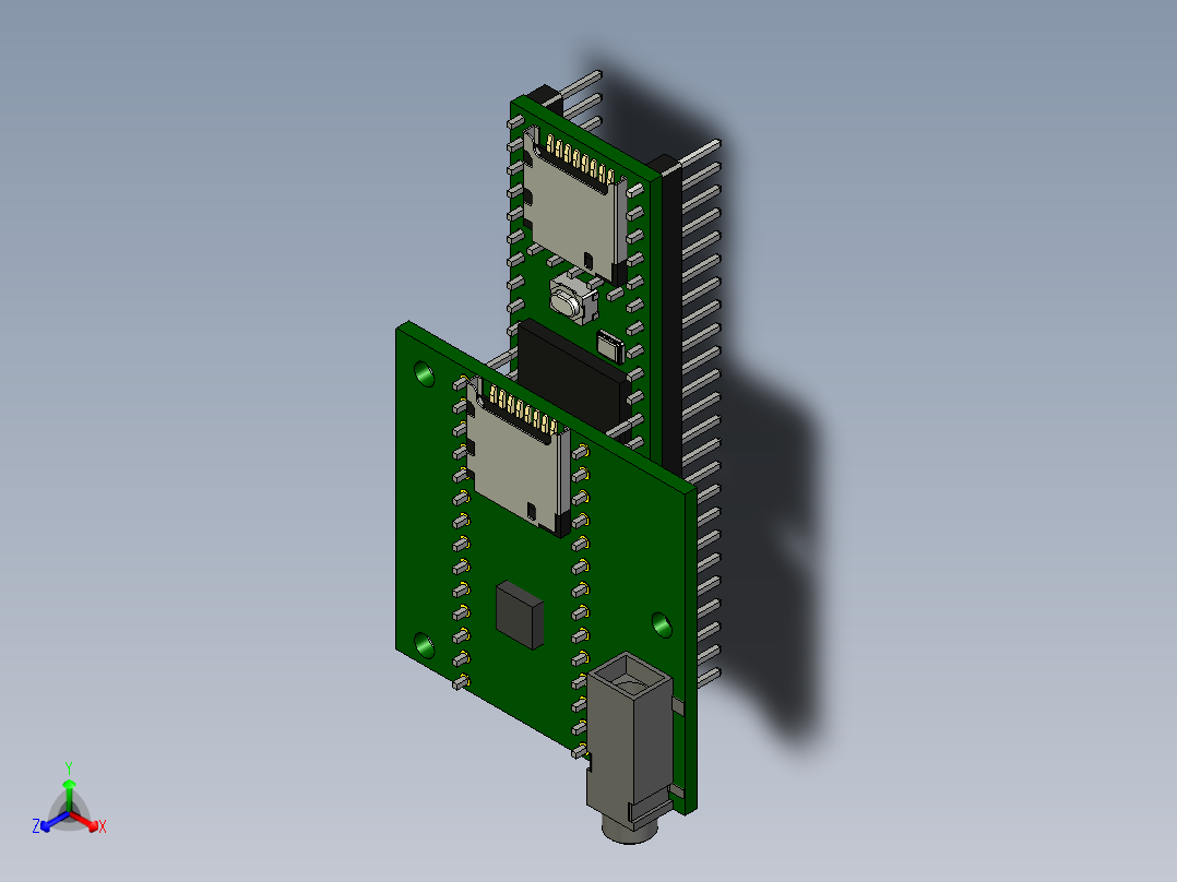 Teensy 3.6 带背负式音频板