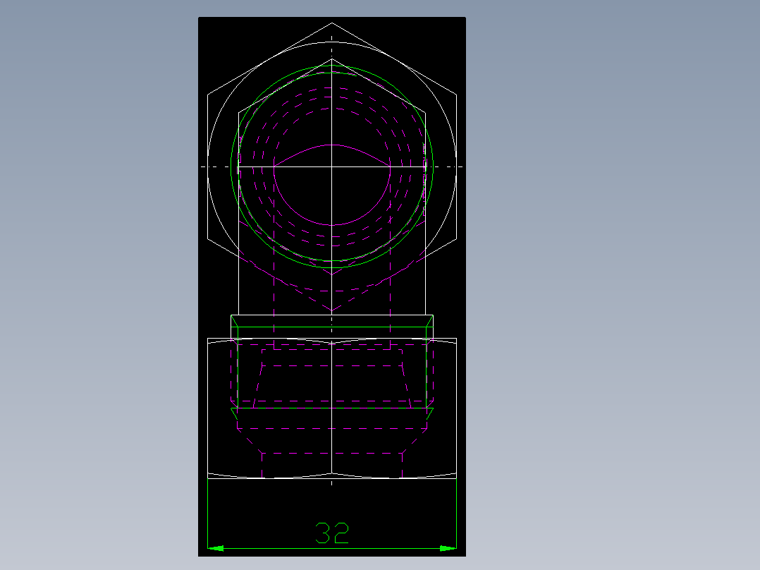 PARKER管接头EO Union elbow W18ZLCF_left