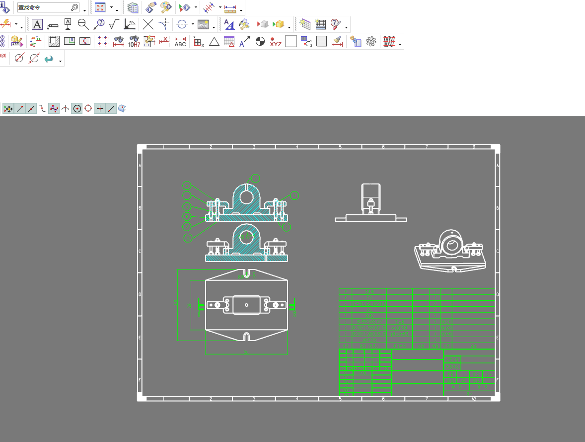 轴承座钻孔夹具