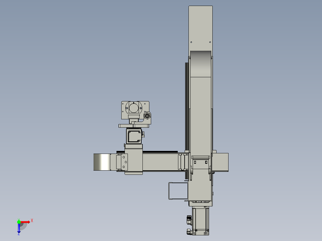 锁螺丝阀罩上料模组2俯视图
