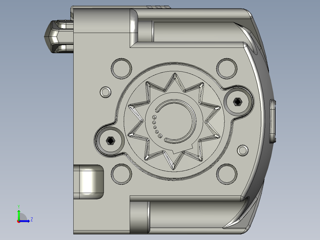 SD45轮组装配体流通图_X1_01左视图