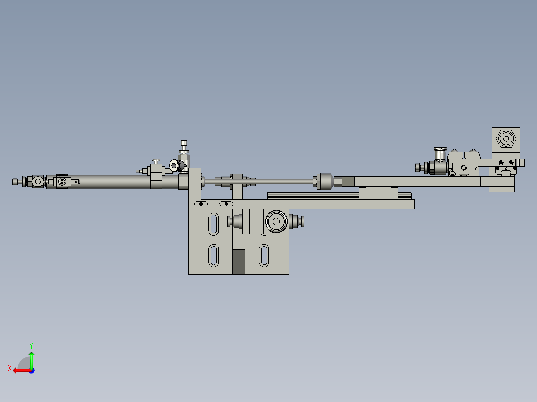 次品提取单元装配后视图