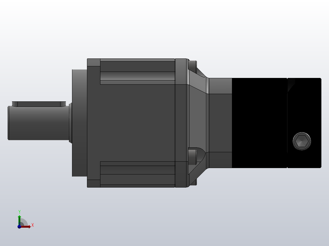 档减速器3前视图