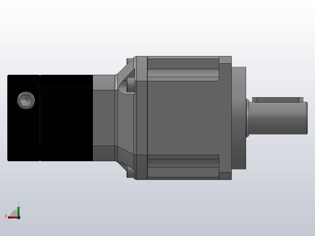 档减速器3后视图