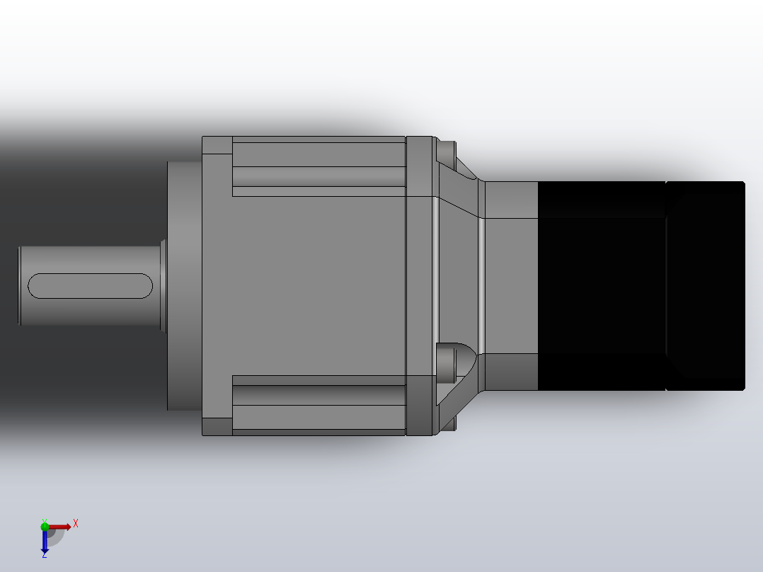 档减速器3俯视图
