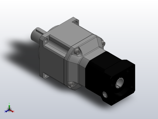 档减速器3正等轴测缩略图