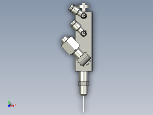 喷胶阀装配体前视缩略图