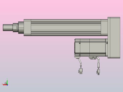 轻载电动缸TPA-ESR63-2010C-L200-MR-W-P75-C3后视缩略图