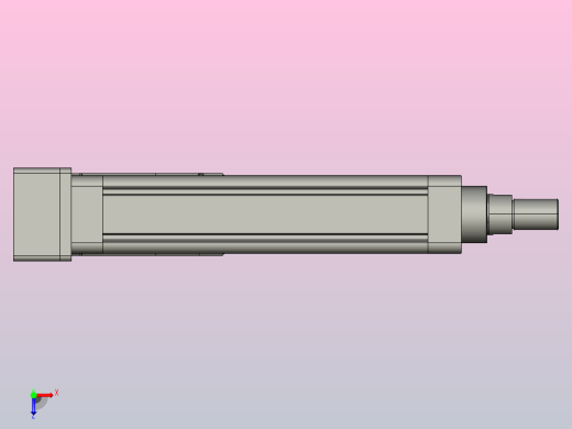 轻载电动缸TPA-ESR63-2010C-L200-MR-W-P75-C3俯视缩略图